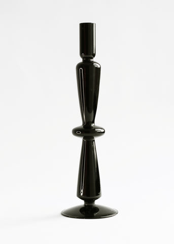 Candelabro negro clásico