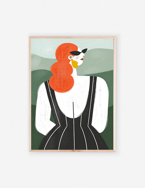 Red hair girl
